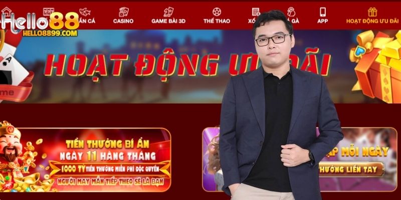 Chia sẻ về hành trình xây dựng sự nghiệp của CEO Hello88