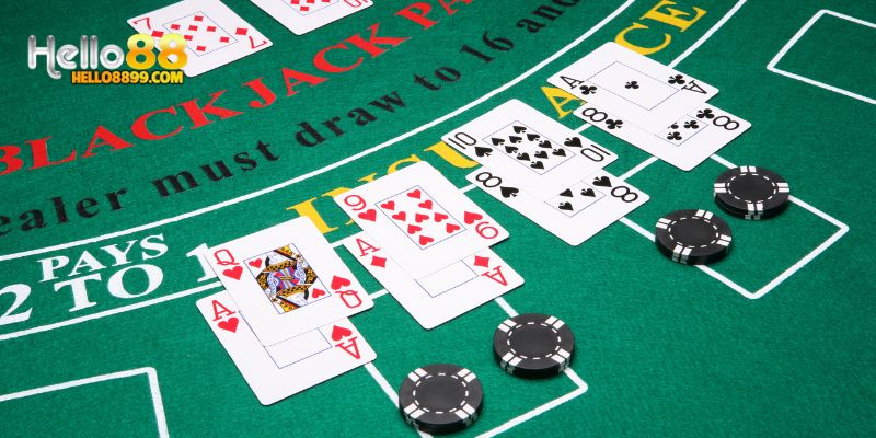 Blackjack là game bài được nhiều giới trẻ yêu thích tại Hello88