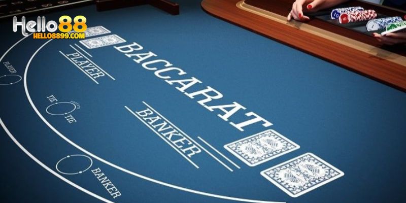 Tham gia cá cược dòng game bài Baccarat tại Hello88